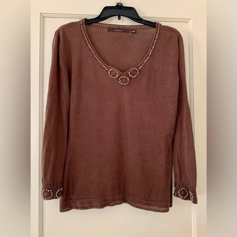 FEVER Long Sleeves Top Size M